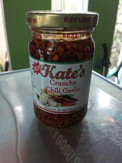 Baguio Kate’s chili garlic sauce
