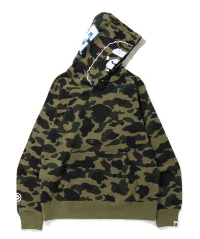 Bape sales 1st camo 2nd ape wide pullover hoodie, Men's Fashion, Coats,  Jackets and Outerwear on Carousell