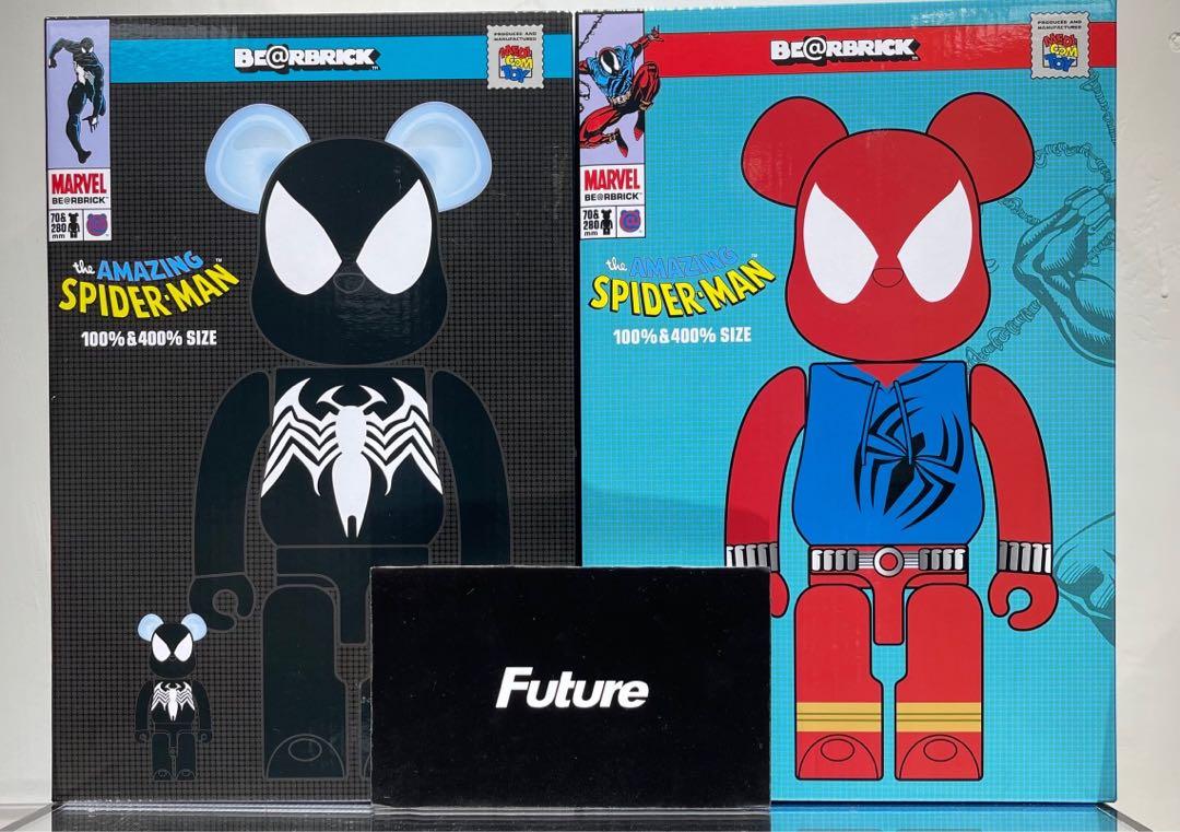 【新品】BE@RBRICK SPIDER-MAN BLACK COSTUMEフィギュア