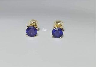 SUPER SALE! Blue Sapphire Earrings