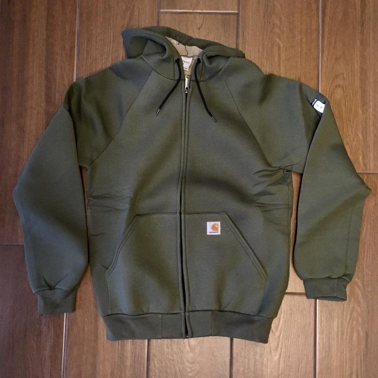 CARHARTT Car Lux Hooded Sweatshirt Cypress Grey M Men s Fashion