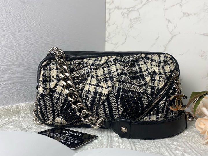 Chanel Hobo Tweed Bag