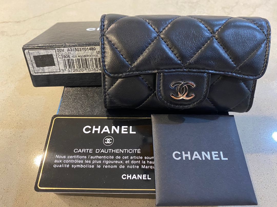 Chanel Key Pouch (6Keys), Luxury, Bags & Wallets on Carousell