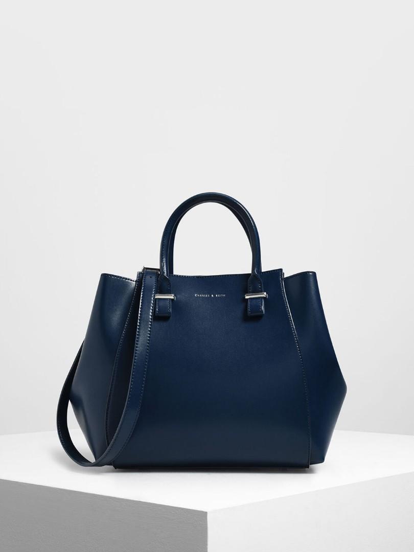 Charles and keith hotsell double handle structured tote