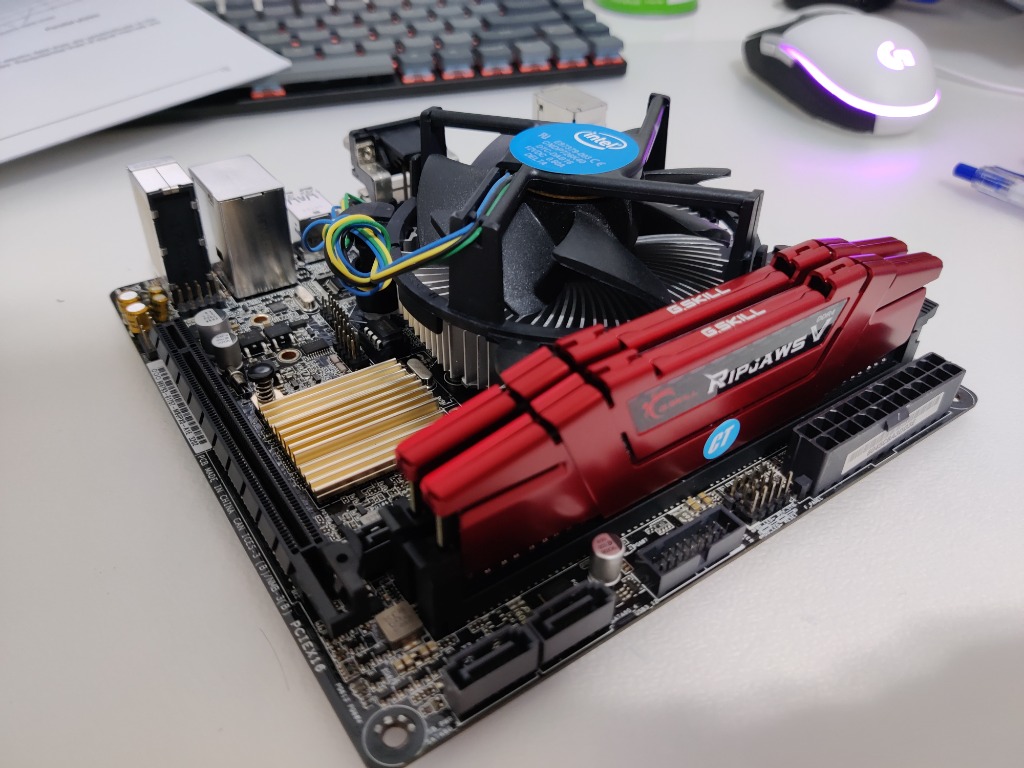 [CHEAP] i57600 + ASUS H110I PLUS ITX MOTHERBOARD + GSKILL 8GB RAM