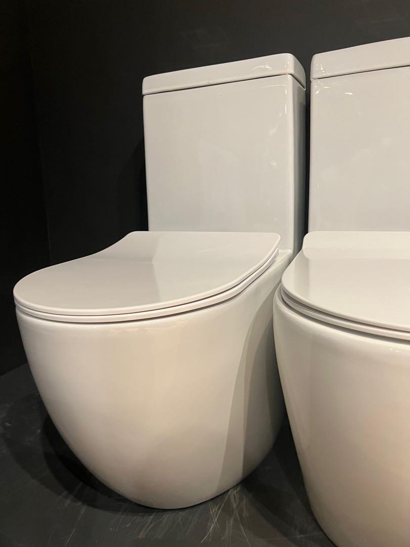 CHEAPEST IN SG! Branded 1 piece rimless toilet bowl! INSTALLATION AND