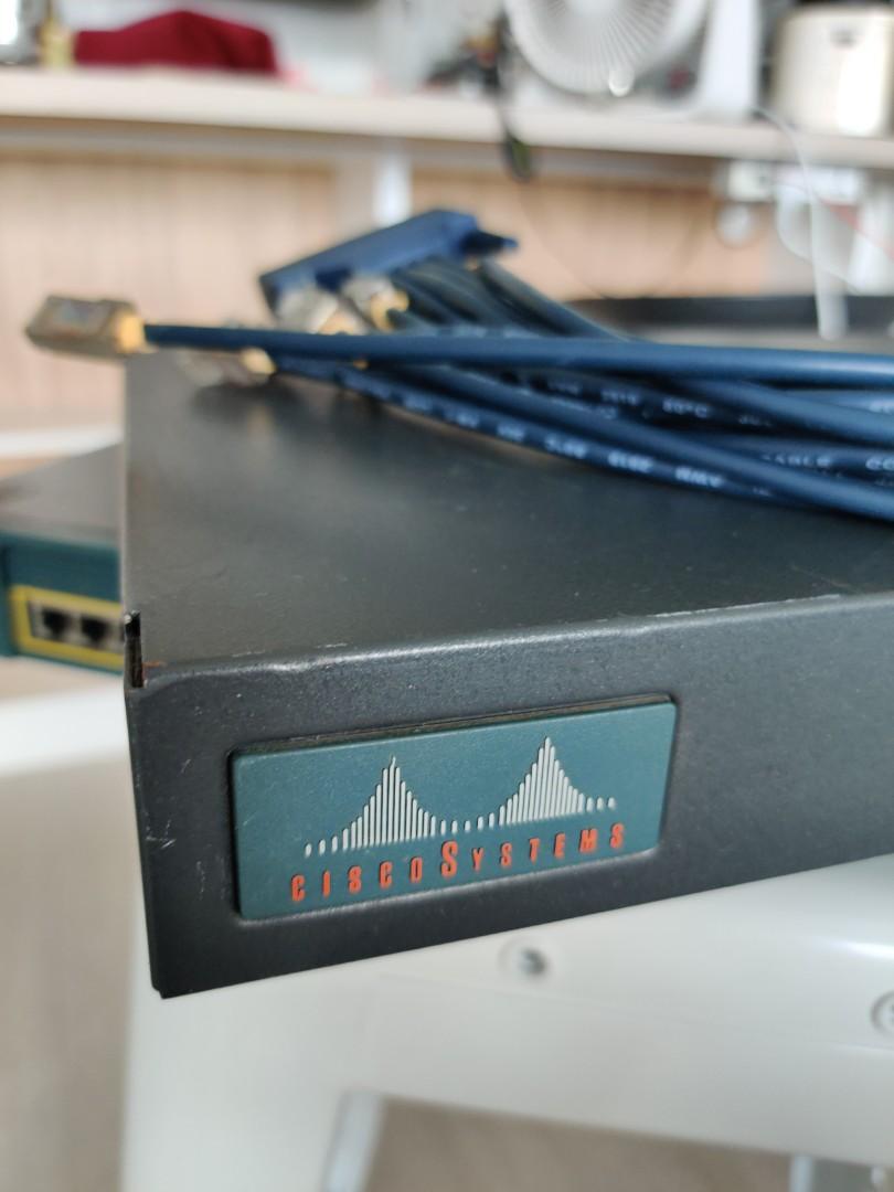 Cisco 2509 serial console router with async octopus cable, Computers ...