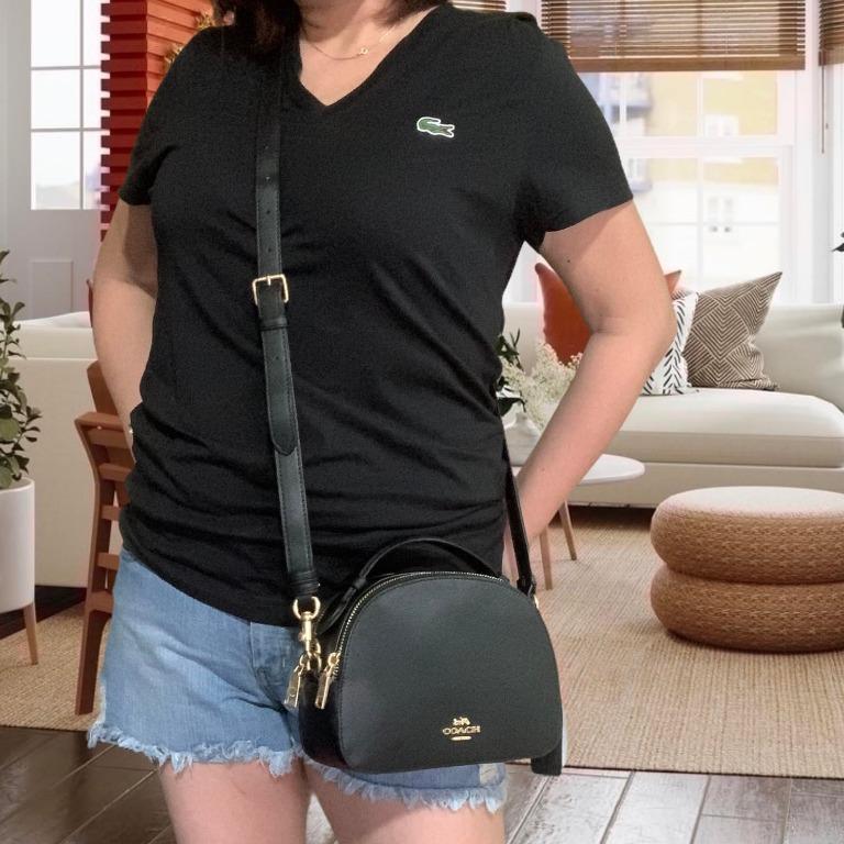 Coach serena shop satchel black