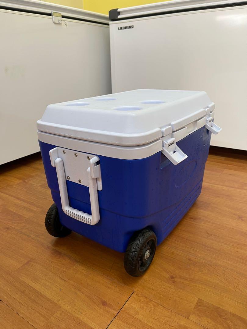 Cooler box with wheels, Furniture & Home Living, Kitchenware