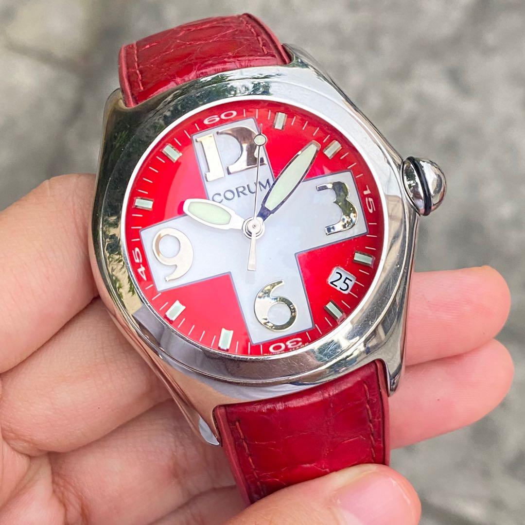 CORUM Bubble Swiss Flag Dial Watch Luxury Watches on Carousell