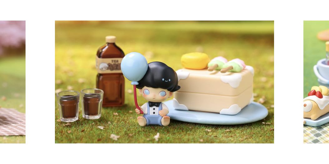 Dimoo Tea & Snack time (outing together series), Hobbies & Toys ...