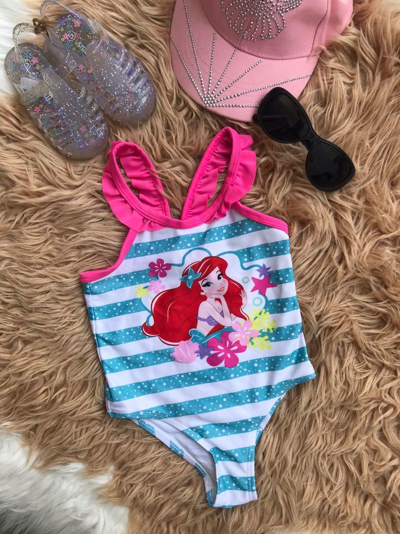 Disney baby swimsuit Ariel, Babies & Kids, Babies & Kids Fashion on