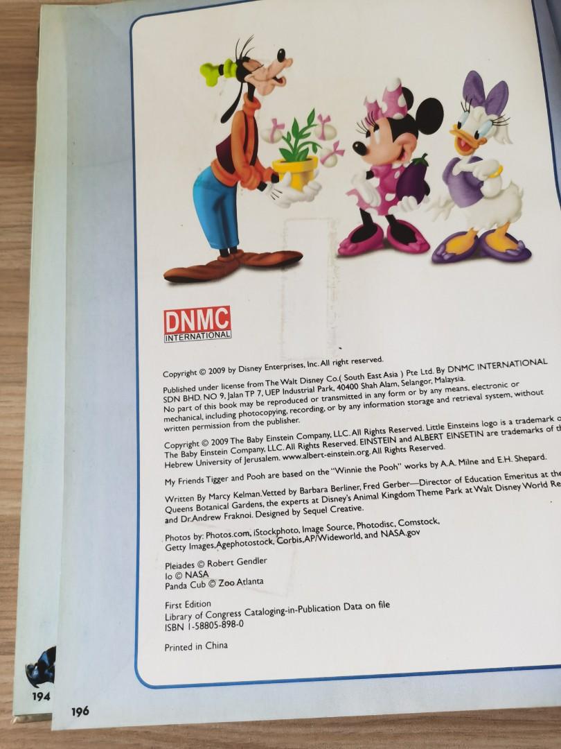 Disney playhouse encyclopedia, Hobbies & Toys, Books & Magazines