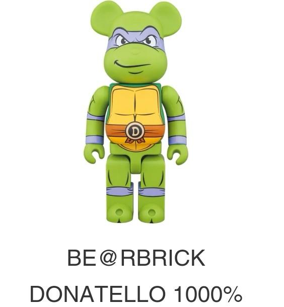 Donatello 1000% be@rbrick Bearbrick, 興趣及遊戲, 玩具& 遊戲類 ...
