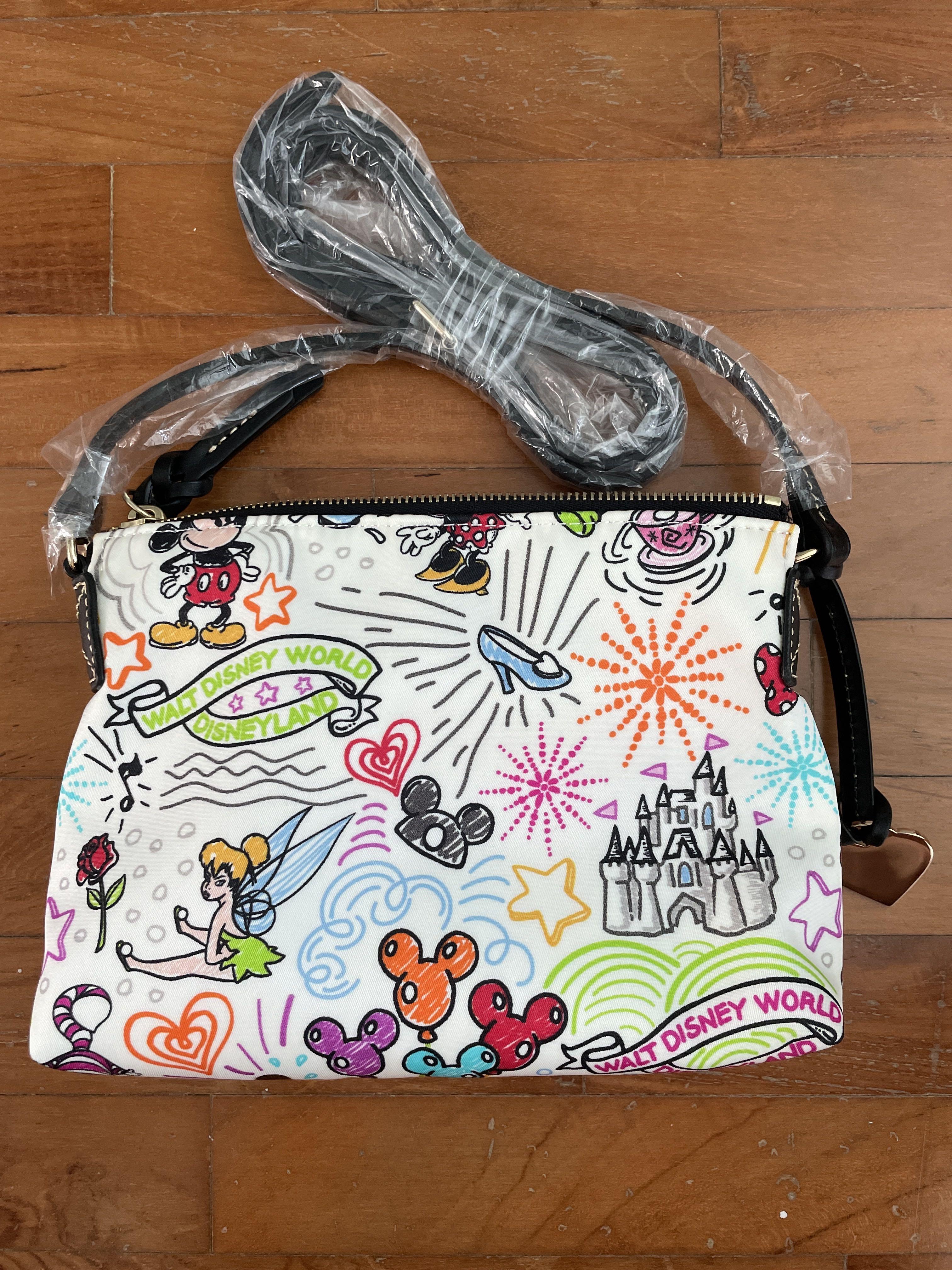 Disney Dooney & Bourke Sketch Nylon Crossbody