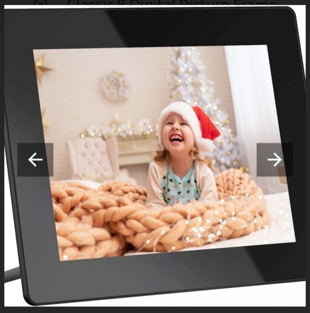 Dragon Touch Classic 8 Digital Photo Frame, Photography, Lens & Kits on