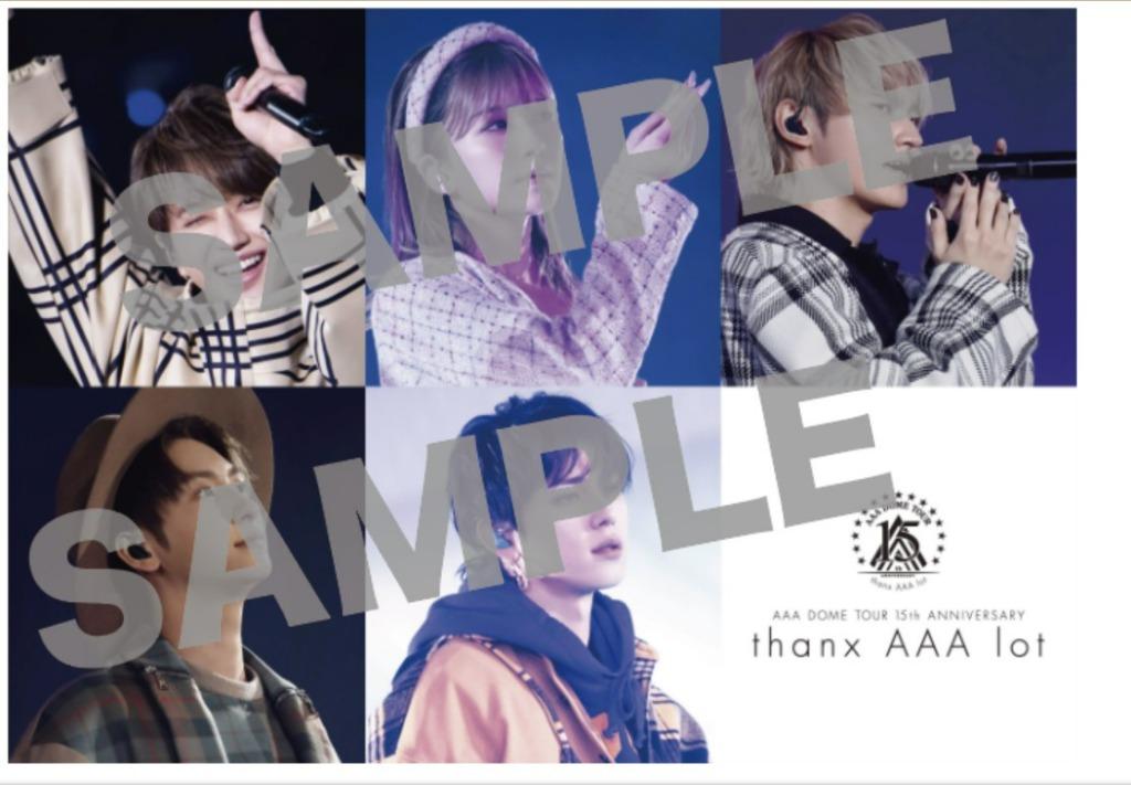 DVD代購】AAA DOME TOUR 15th ANNIVERSARY -thanx AAA lot- BD/DVD