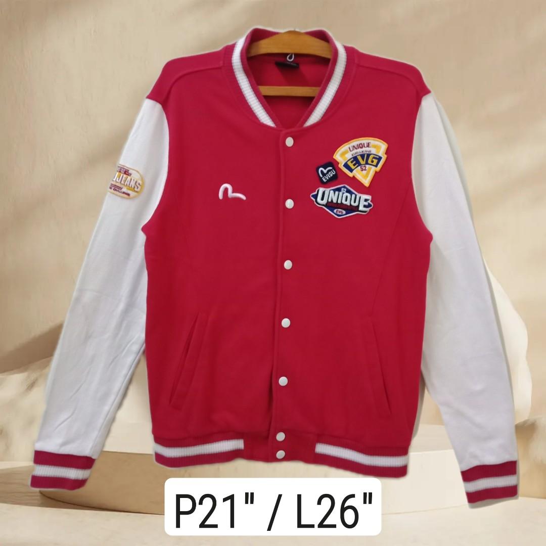 Evisu varsity outlet jacket