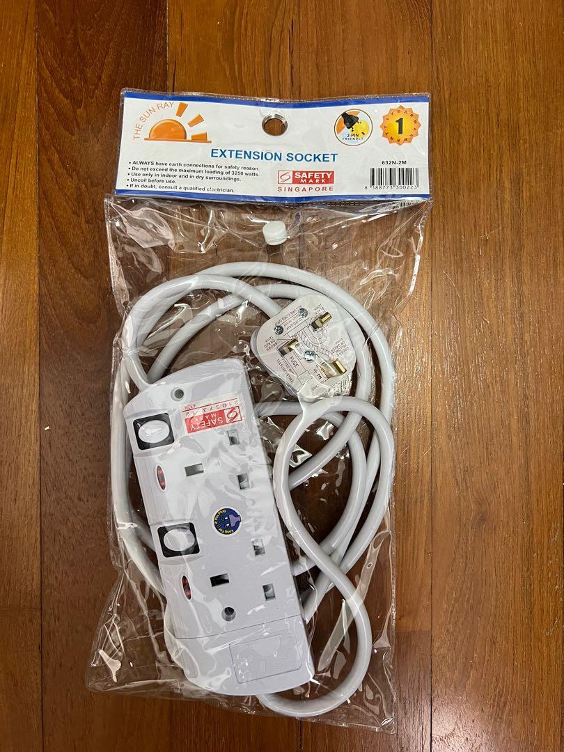 Extension Cord, TV & Home Appliances, Other Home Appliances on Carousell