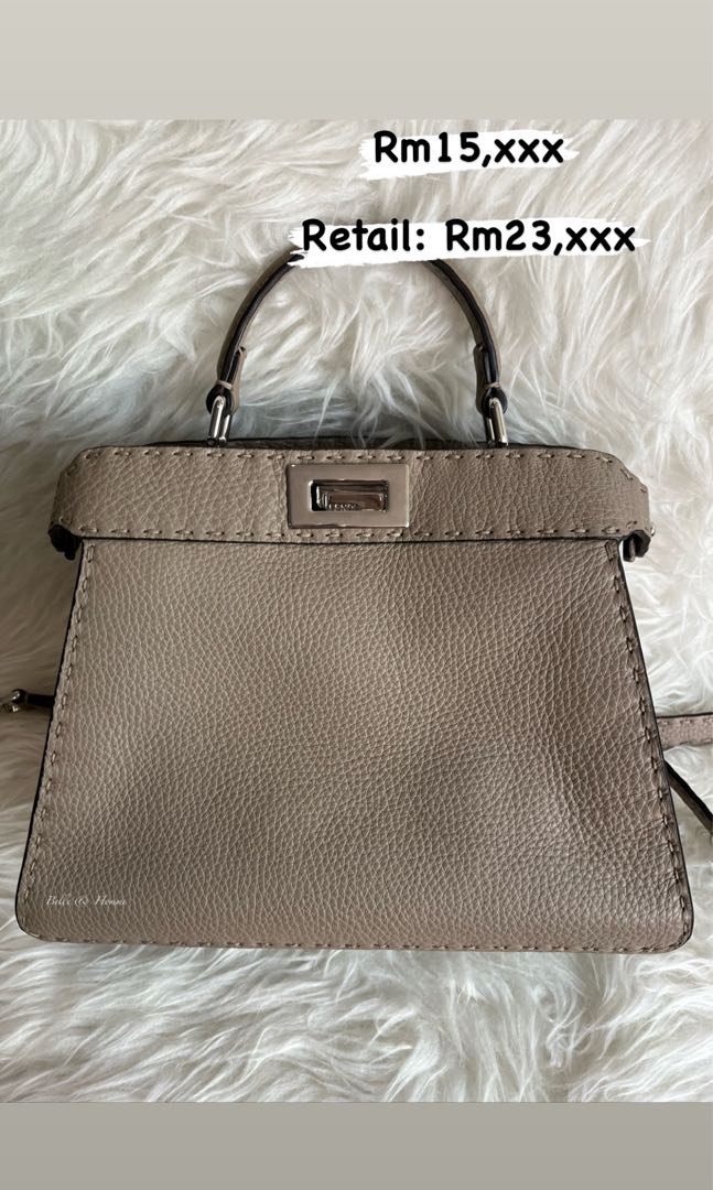 Fendi peekaboo cheap selleria review