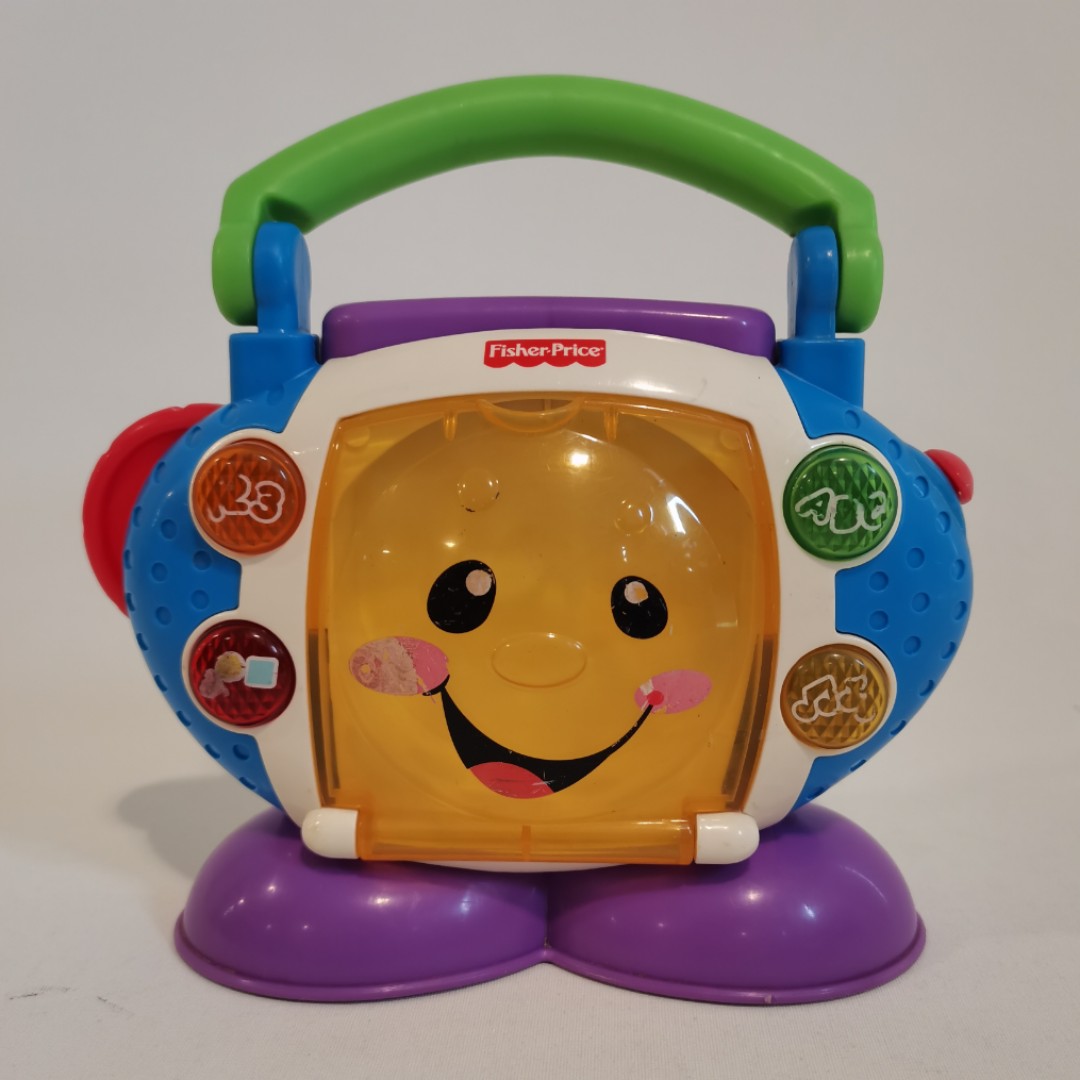 Fisher Price CD Player Kids Toys Radio Learn Play