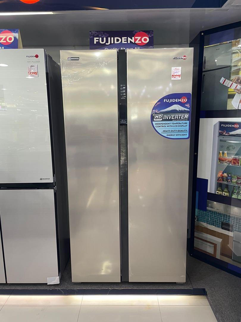 FUJIDENZO INVERTER SIDE BY SIDE AND BOTTOM MOUNT REFRIGERATOR., TV