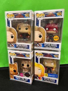 Funko Pop - Captain Marvel (425, Chase, 426, 432)