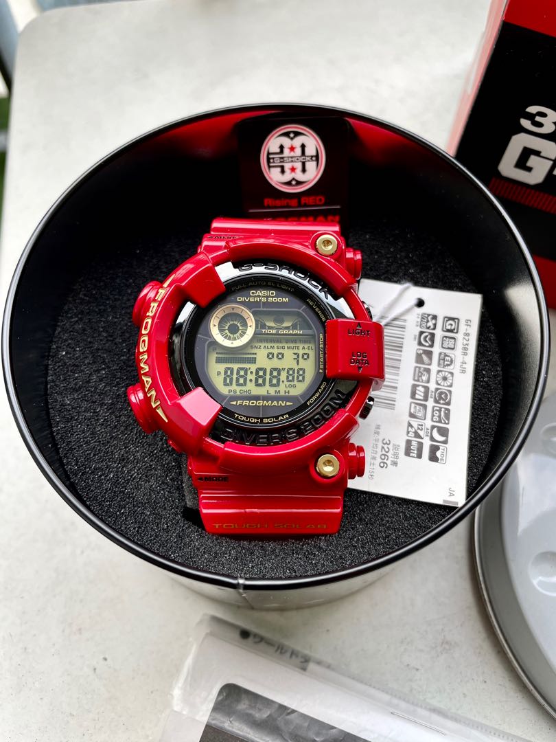 G shock frogman best sale merah