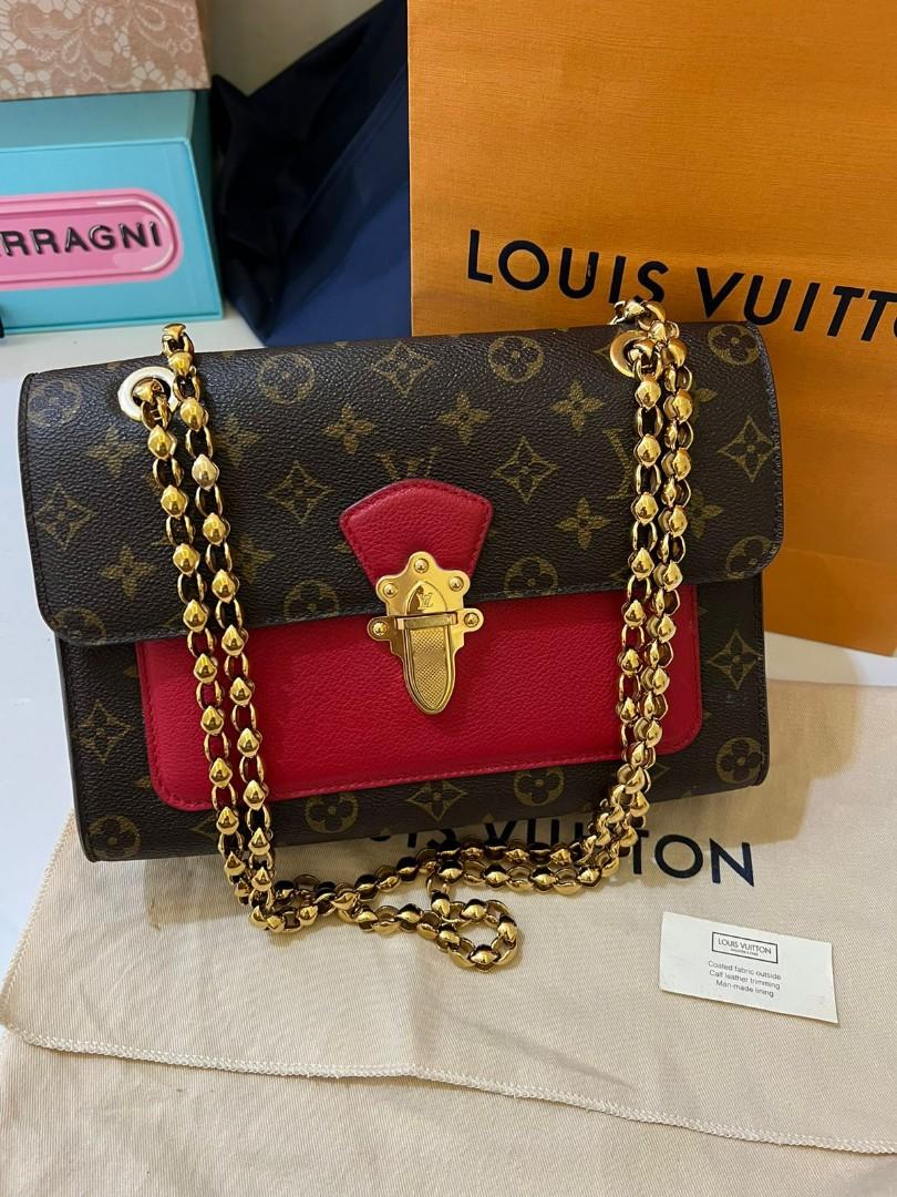 Good deal Lv victorine monogram red 2018 Bag db paper bag