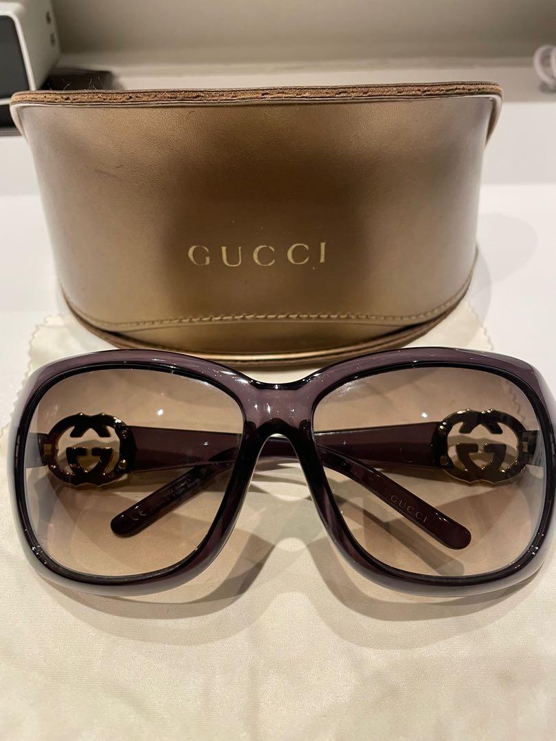 Gucci oversized sunnies (Category: Sunglasses & Eyewear) located in Pasig City. Submitted by trinitymj (Listing ID 1162692098, Image 1). Description: Bought for P12,290. With case and receipt. In very good condition. .
