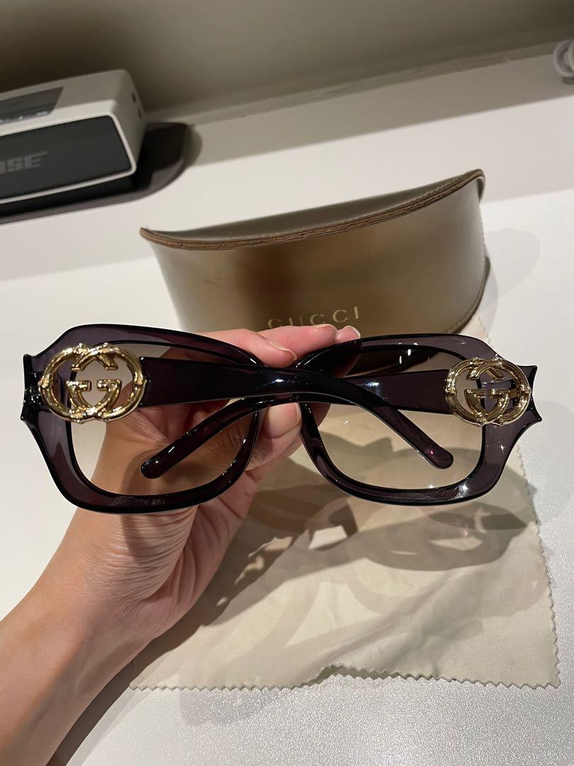Gucci oversized sunnies (Category: Sunglasses & Eyewear) located in Pasig City. Submitted by trinitymj (Listing ID 1162692098, Image 2). Description: Bought for P12,290. With case and receipt. In very good condition. .