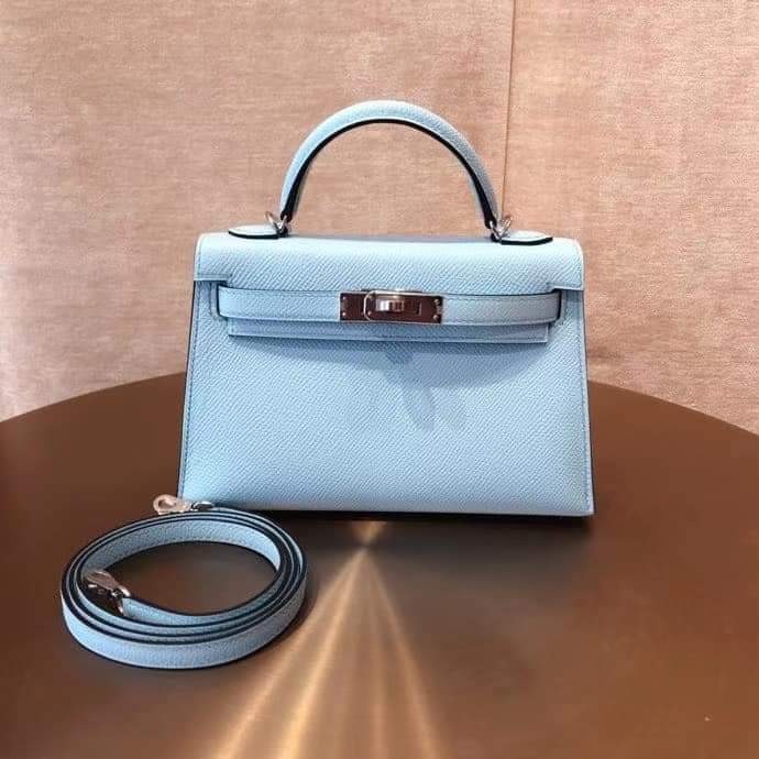 Hermes kelly baby 2025 blue