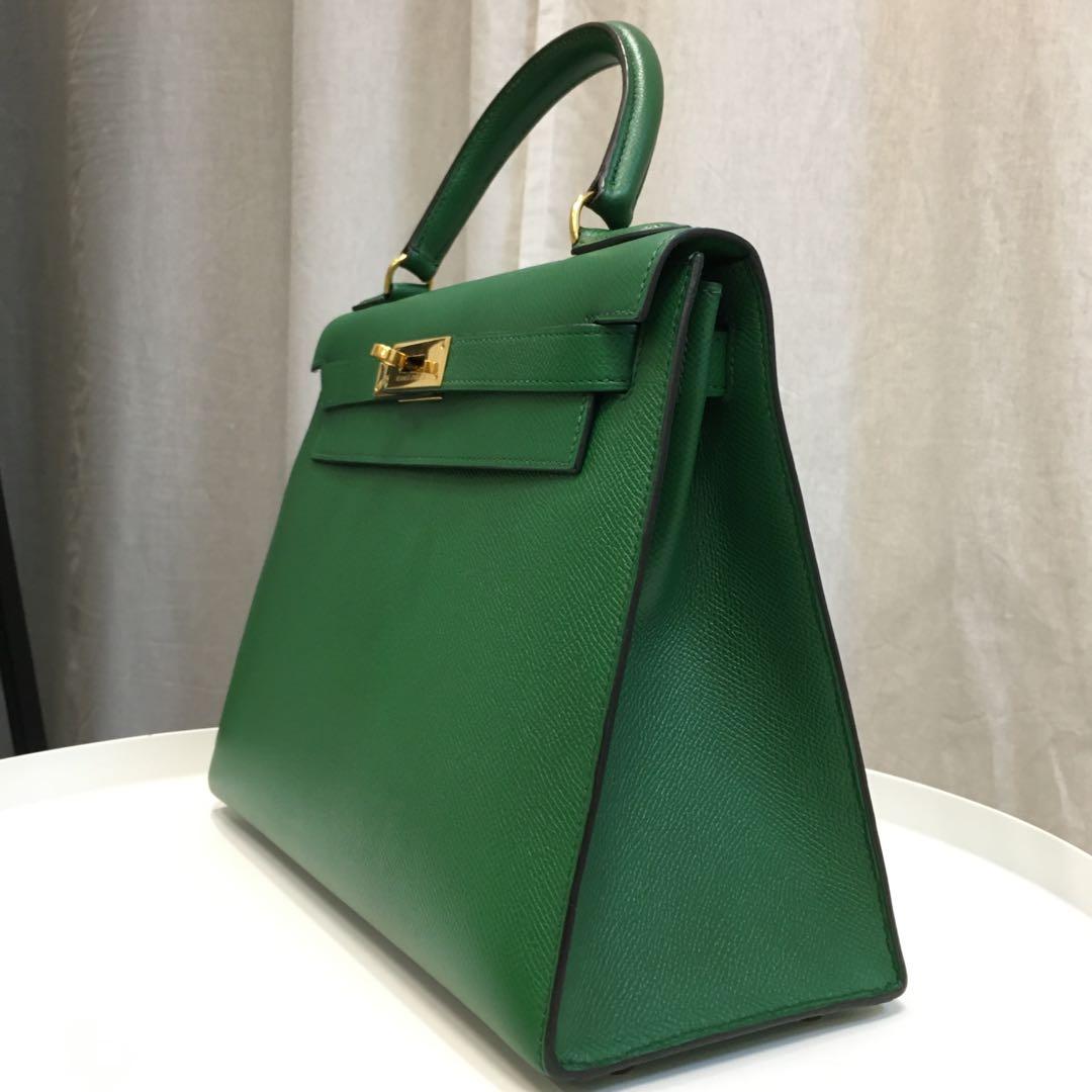 Hermes Bags - 🔔 New HERMÈS Kelly 28 Vert Bosphore Epsom