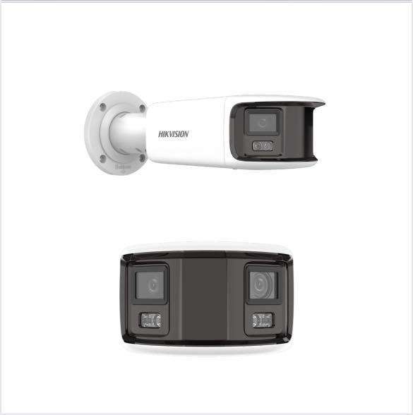 Hikvision 8MP Dual Lens 4K Panoramic 8MP Colorvu DS-2CD2T87G2P-LSU/SL  Strobe Light & Audio Alarm IP67 CCTV Bullet Network IP Camera, Furniture &  Home Living, Security & Locks, Security Systems & CCTV Cameras