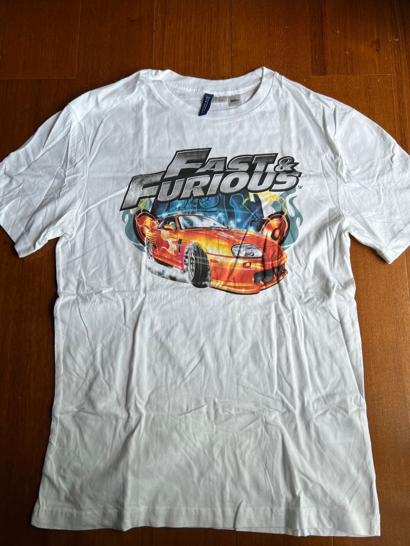 H\u0026M Fast and Furious Tshirt, Men's