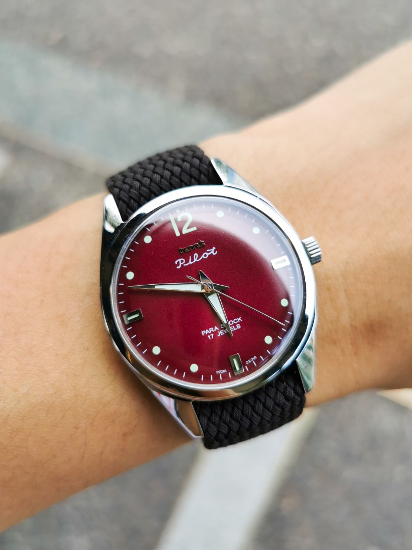 Hmt pilot best sale watch