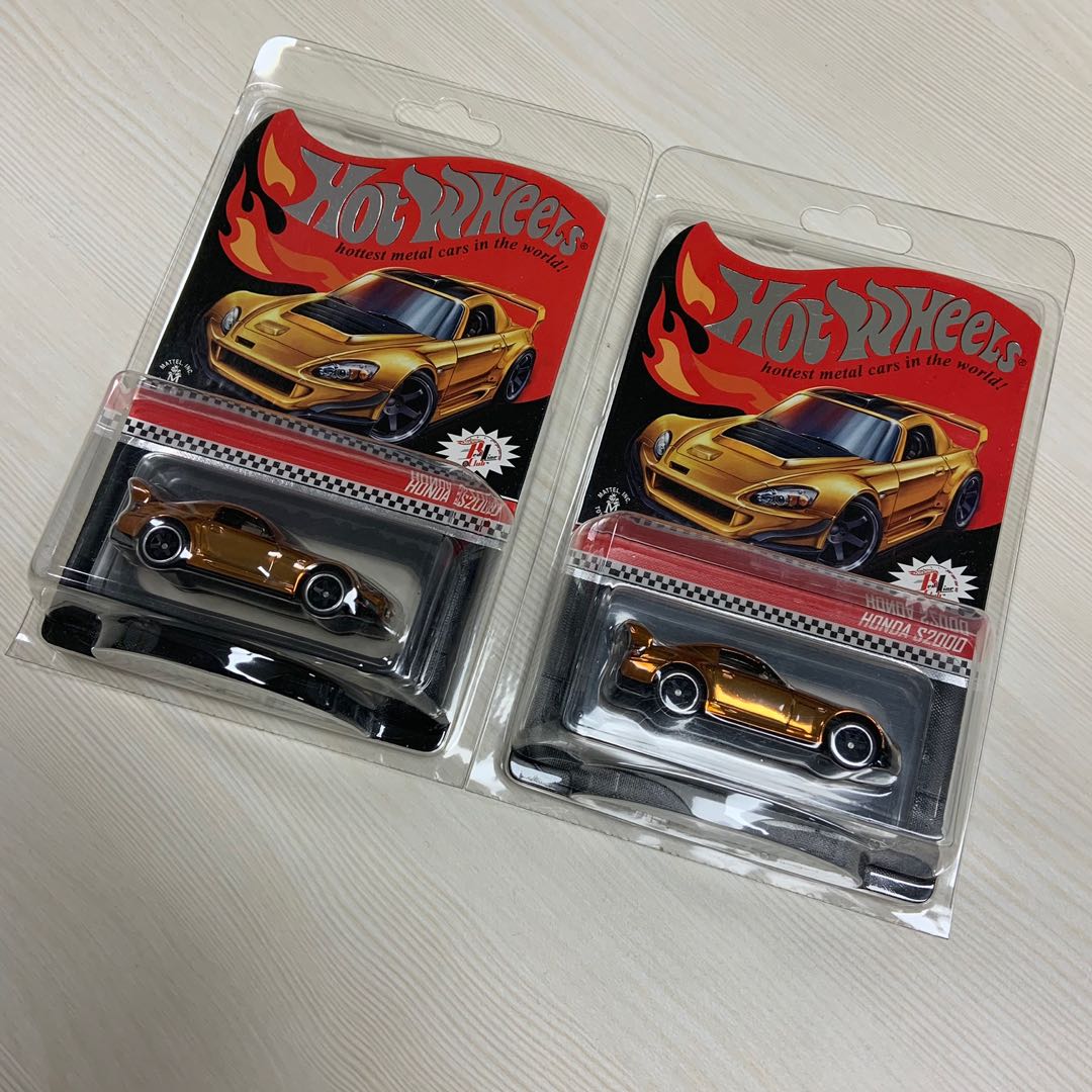 New Hot Wheels 2019 RLC Exclusive Honda S2000 Red Line Club RARE Shipping Now 