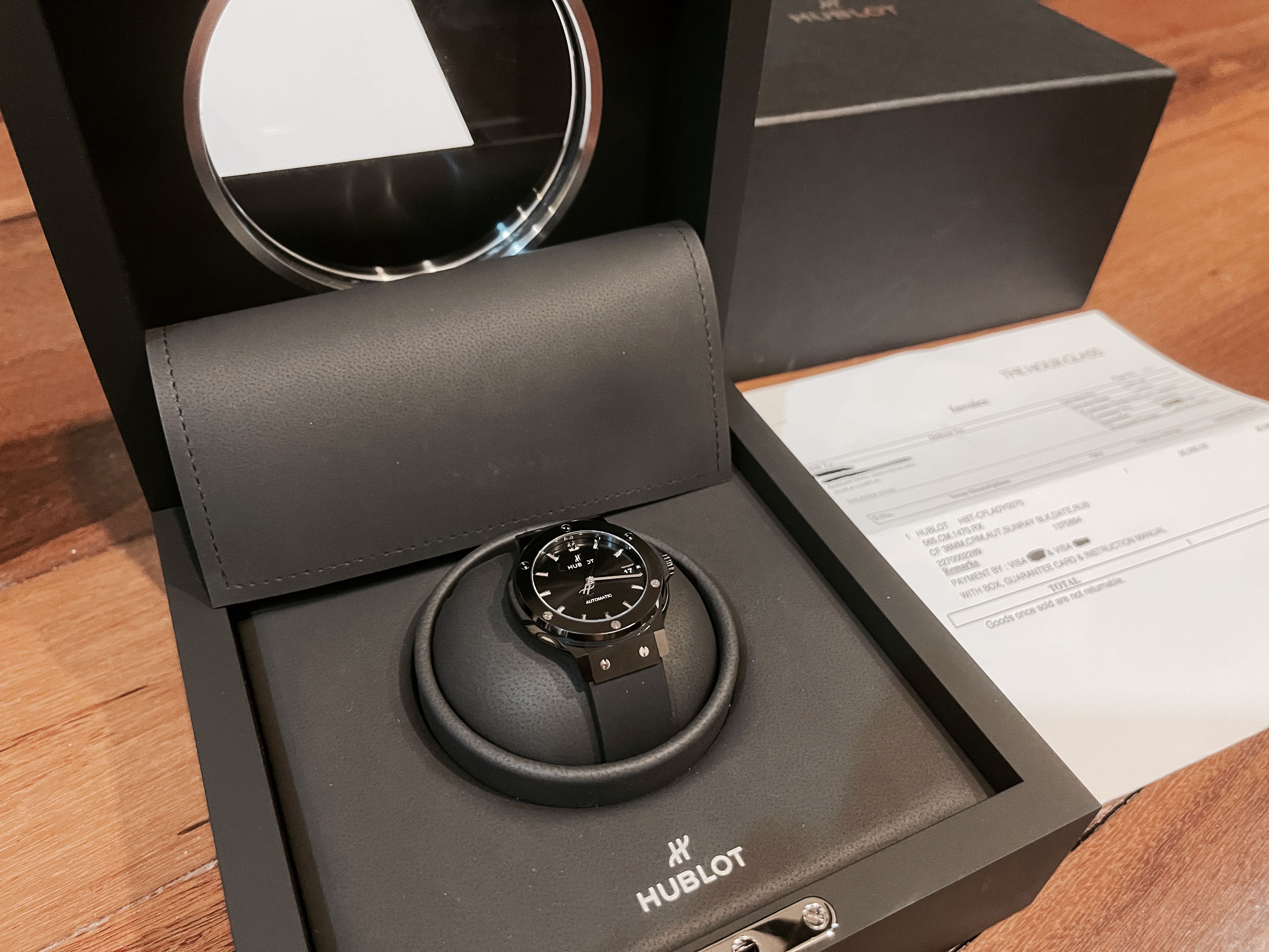 Hublot Classic Fusion Black Magic 38 mm Luxury Watches on Carousell
