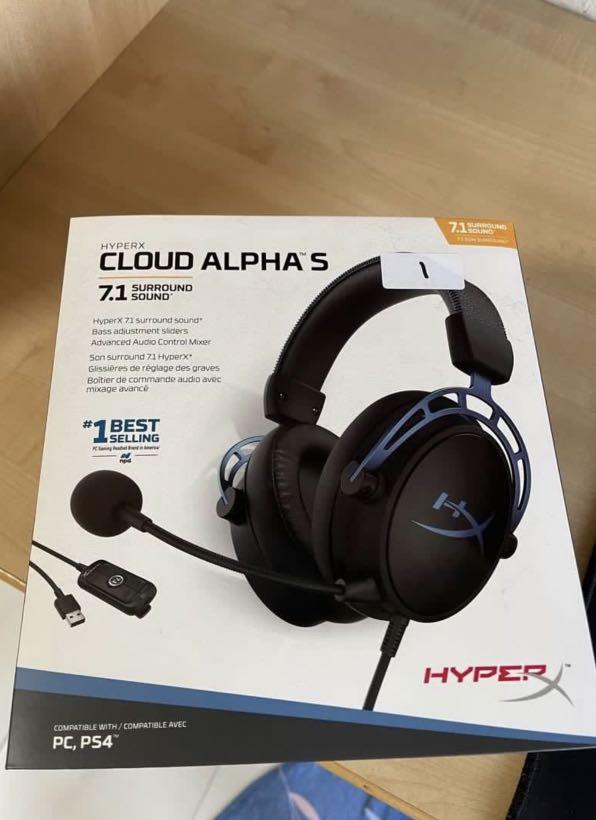 HyperX Cloud alpha s, Audio, Headphones 
