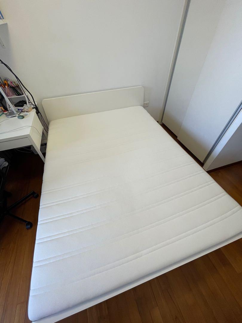 IKEA ASKVOLL Bed& HAMARVIK Mattress, Furniture & Home Living, Furniture