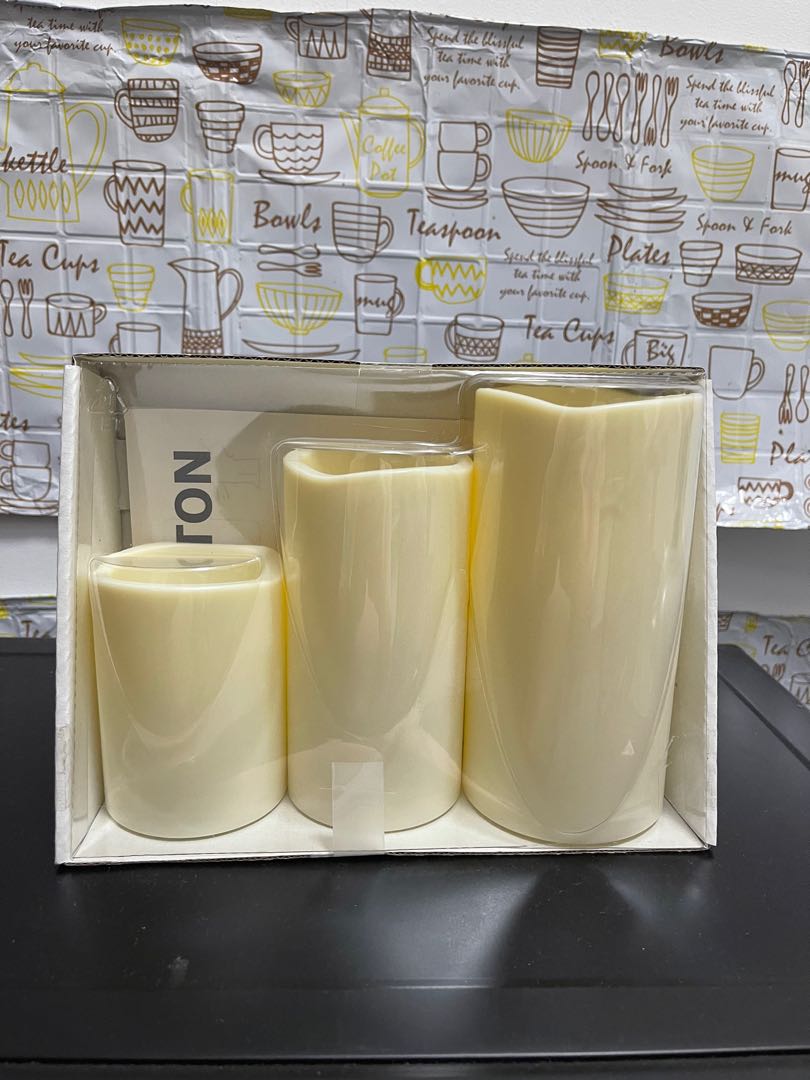 Ikea Battery Operated Candles, Furniture & Home Living, Home Decor