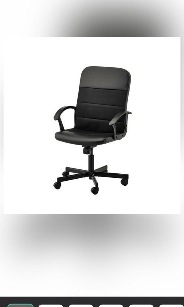Ikea office chair, Furniture & Home Living, Furniture, Chairs on Carousell