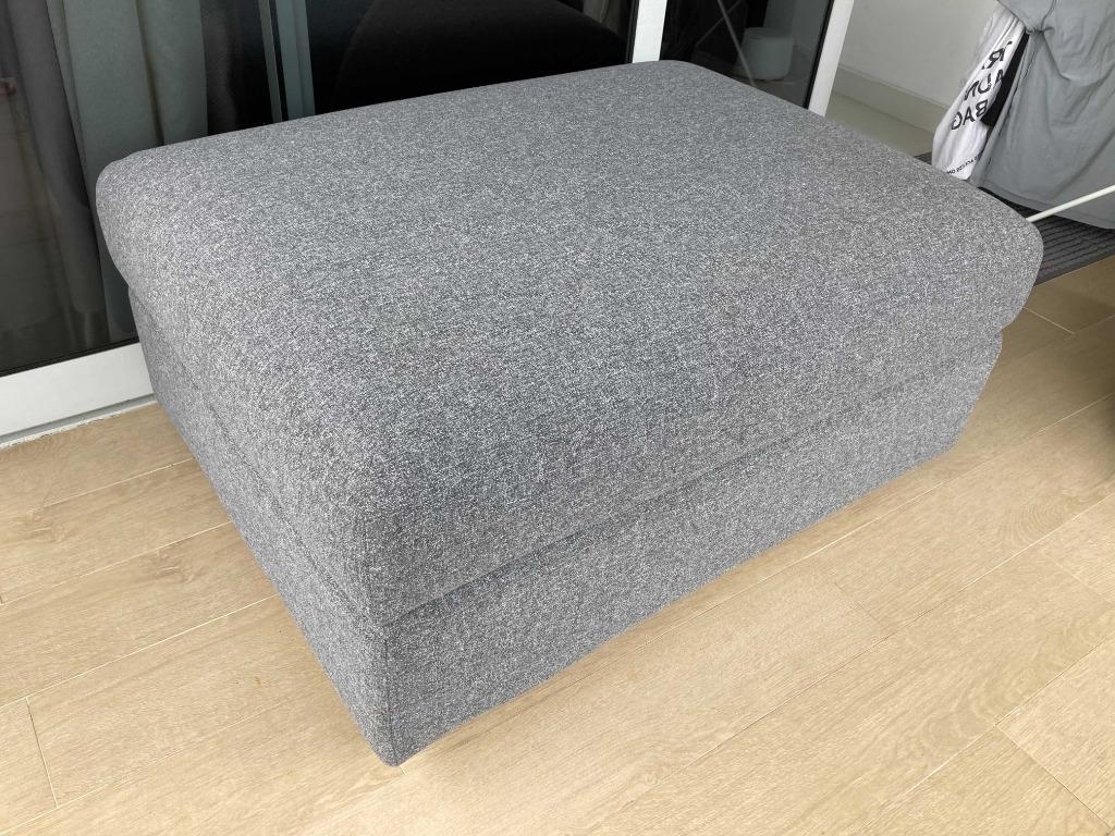 IKEA Vimle Footstool Gunnared Grey New Furniture Home Living