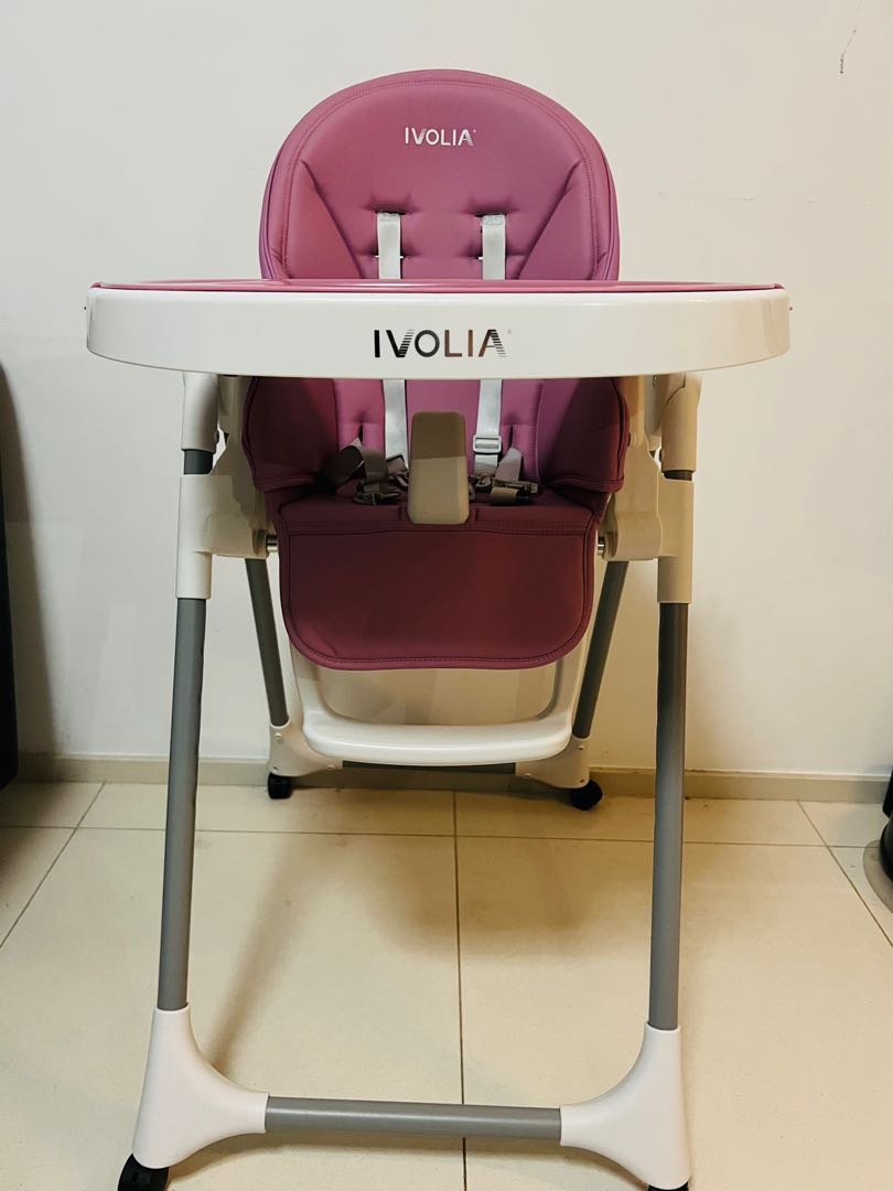 Ivolia Baby High Chair Babies Kids Nursing Feeding Baby