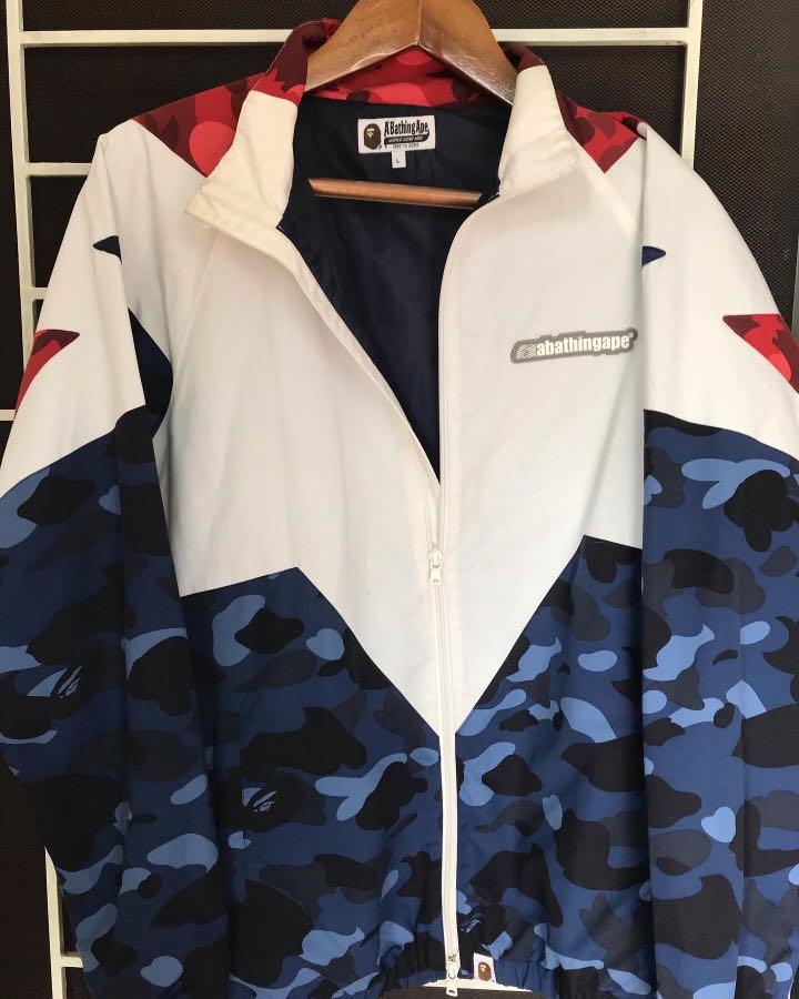 Jacket bape clearance shark original
