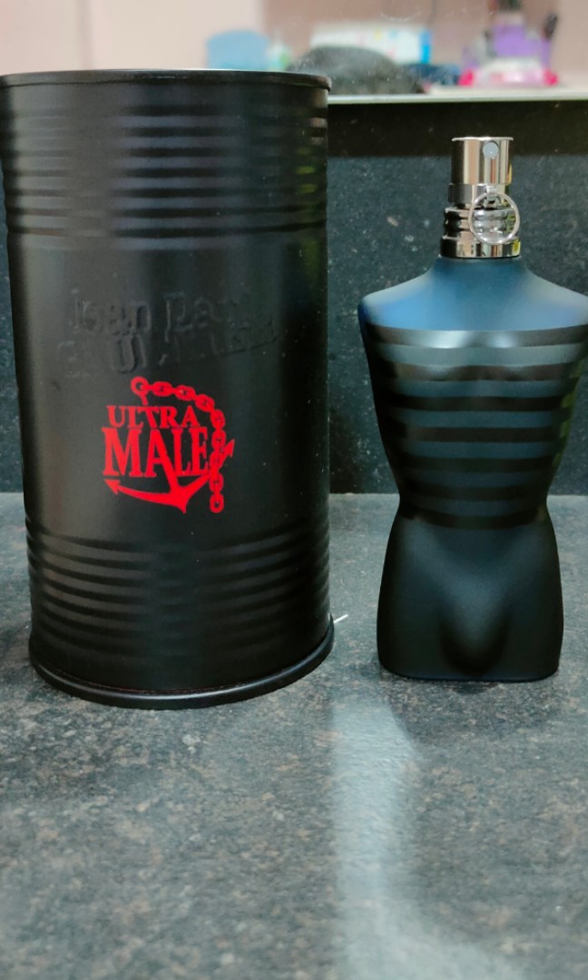 Jean Paul Gaultier Ultra Male EDT Intense 75ml, Beauty \u0026 Personal Care,  Fragrance \u0026 Deodorants on Carousell