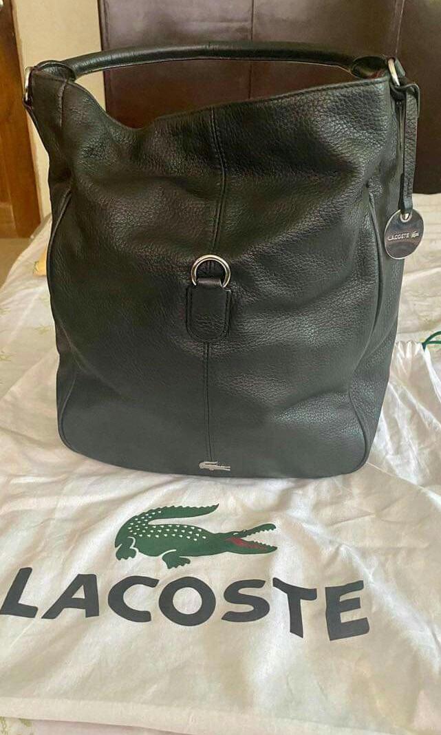 Lacoste Hobo Bag, Luxury, Bags & Wallets on Carousell