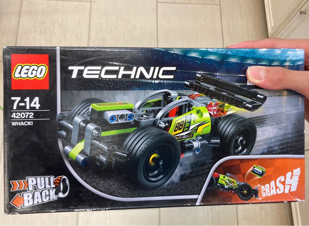 Lego technic 42072 whack racing car, 興趣及遊戲, 玩具 & 遊戲類 - Carousell