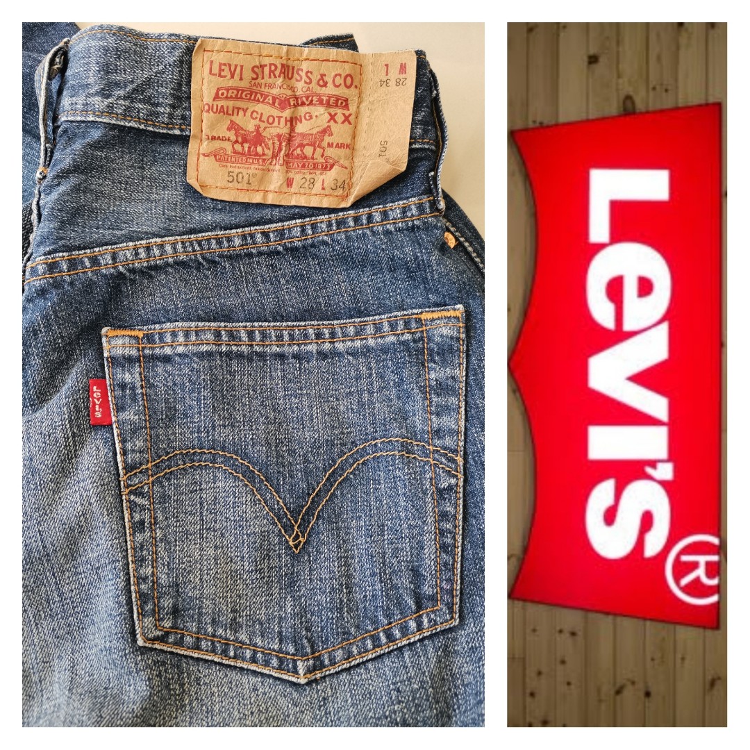 LEVI'S 501 | Extended Patch Jeans, Men 