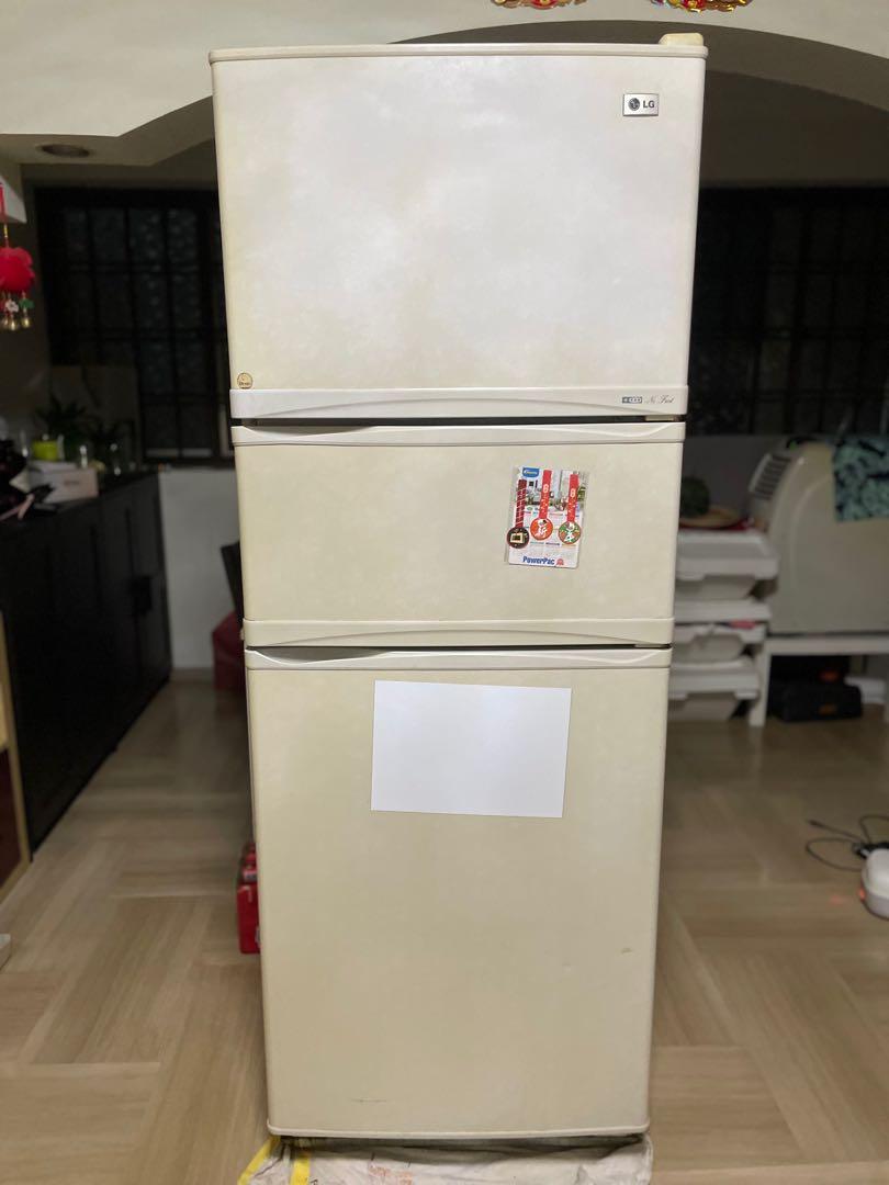 LG Refrigerator 3 doors, TV & Home Appliances, Kitchen Appliances